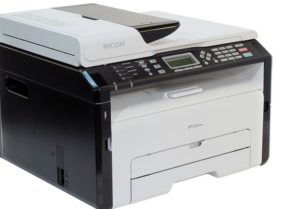 Ricoh sp 212sfnw программа для сканирования